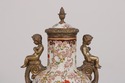 LF74782: Pair Castilian Porcelain & Bronze French 