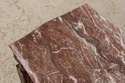 L74784: Pair Vintage Italian Neoclassical Marble T