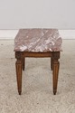 L74784: Pair Vintage Italian Neoclassical Marble T