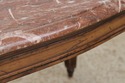 L74784: Pair Vintage Italian Neoclassical Marble T
