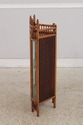 F74787: Antique Victorian Oak Stick & Ball Corner 