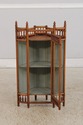 F74787: Antique Victorian Oak Stick & Ball Corner 