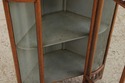 F74787: Antique Victorian Oak Stick & Ball Corner 