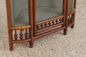 F74787: Antique Victorian Oak Stick & Ball Corner 