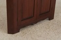L74793: SEELY Custom Made Cherry Corner China Cabi