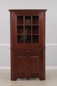 L74793: SEELY Custom Made Cherry Corner China Cabi