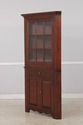 L74793: SEELY Custom Made Cherry Corner China Cabi