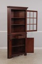 L74793: SEELY Custom Made Cherry Corner China Cabi