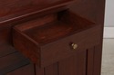 L74793: SEELY Custom Made Cherry Corner China Cabi