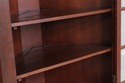 L74793: SEELY Custom Made Cherry Corner China Cabi