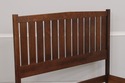 74795: STICKLEY Queen Size Mission Oak Bed