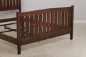 74795: STICKLEY Queen Size Mission Oak Bed