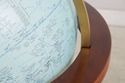 L74805: REPLOGLE Large Lighted Globe On Cherry Sta