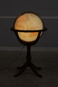 L74805: REPLOGLE Large Lighted Globe On Cherry Sta