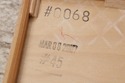 74816: STICKLEY Mahogany Colonial Williamsburg Bac