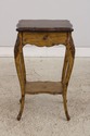 L74835: MAITLAND SMITH Leather Top Table Nightstan