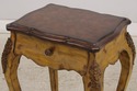 L74835: MAITLAND SMITH Leather Top Table Nightstan