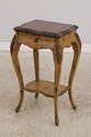 L74835: MAITLAND SMITH Leather Top Table Nightstan