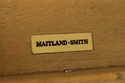 L74835: MAITLAND SMITH Leather Top Table Nightstan