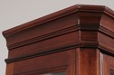 74845: Pair JASPER Cherry 1 Door Glass Curio Displ