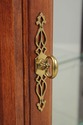 74845: Pair JASPER Cherry 1 Door Glass Curio Displ