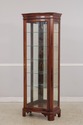 74845: Pair JASPER Cherry 1 Door Glass Curio Displ