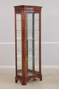 74845: Pair JASPER Cherry 1 Door Glass Curio Displ