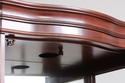 74845: Pair JASPER Cherry 1 Door Glass Curio Displ