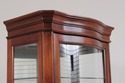 74845: Pair JASPER Cherry 1 Door Glass Curio Displ