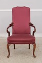 L74846: Pair Of HICKORY CHAIR CO Mahogany Queen An