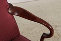 L74846: Pair Of HICKORY CHAIR CO Mahogany Queen An