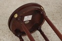 74848:  BAKER Pair Of Mahogany Round Plant Lamp St