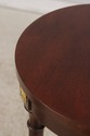 74848:  BAKER Pair Of Mahogany Round Plant Lamp St