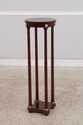 L74849: Pair Of BAKER Mahogany Round Plant Lamp St
