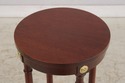 L74849: Pair Of BAKER Mahogany Round Plant Lamp St