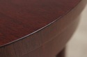 74850: BAKER Mahogany Round Plant Lamp Stand