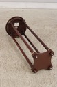 74850: BAKER Mahogany Round Plant Lamp Stand