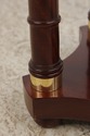 74850: BAKER Mahogany Round Plant Lamp Stand