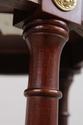74850: BAKER Mahogany Round Plant Lamp Stand