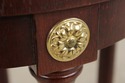 74850: BAKER Mahogany Round Plant Lamp Stand