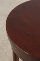 74850: BAKER Mahogany Round Plant Lamp Stand
