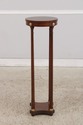 L74851: Mahogany Round Plant Lamp Stand by BAKER