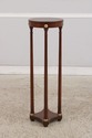 L74851: Mahogany Round Plant Lamp Stand by BAKER
