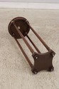 L74851: Mahogany Round Plant Lamp Stand by BAKER
