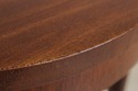 L74851: Mahogany Round Plant Lamp Stand by BAKER