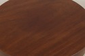 L74851: Mahogany Round Plant Lamp Stand by BAKER