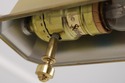 F74865: Adjustable Brass Floor Lamp