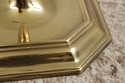 F74865: Adjustable Brass Floor Lamp