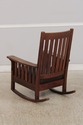 F74873: L&JG STICKLEY Antique Mission Oak Rocking 