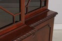 74929: BAKER Mahogany 2 Piece Breakfront China Cab